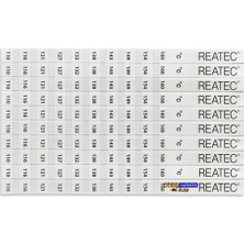 Reatec Sıcaklık Ölçüm Etiketi Isı Ölçer Ölçüm Aralığı 110 °c - 160 °c (10ADET)
