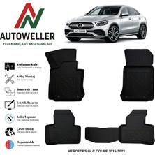 AutoWeller Mercedes-Benz Glc Coupe 2015-2023 Havuzlu Oto Paspas