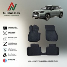 AutoWeller Mini Countryman U25 Ev 2024 Sonrası Havuzlu Paspas | Elektrikli