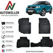 AutoWeller Suzuki Vitara 2015-2025 Havuzlu Oto Paspas