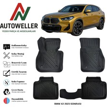 AutoWeller Bmw X2 2023 Sonrası Havuzlu Oto Paspas | U10