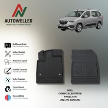 AutoWeller Opel Combo Elektrili Panelvan 2019 Sonrası Havuzlu Paspas