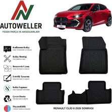 AutoWeller Renault Clio 6 2026 Sonrası Havuzlu Oto Paspas