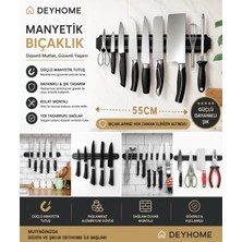 Online Home Market Deyhome Mıknatıslı Bıçak Askısı Bıçak Tutucu Bıçak Organizer Bıçaklık