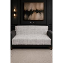 Hig Store Labi Koltuk Örtüsü %100 Pamuklu Saçaklı Çift Taraflı 170X210 Ebat Bohem Koltuk Çekyat Berjer Örtüsü Oturma ve Sırt Bölgesi