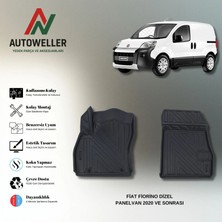 AutoWeller Fiat Fiorino Dizel 2020 Sonrası Panelvan Havuzlu Paspas
