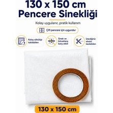Magic Lady 130X150 5,6 Metre Cırt Bantlı Sökülüp Kesilebilir Takılabilen Çift Kanat Sineklik