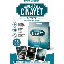 Dedektif Dava Çözme Kart Oyunu Askeri Üstte Cinayet 38 Kart