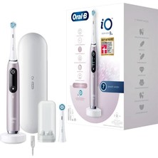 Oral-B Io 9 Pembe Şarjlı Diş Fırçası Ultrasonik Temizlik Özelliği ile Yetişkinler Için