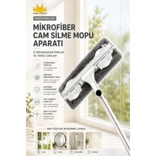 Missclean Mikrofiber Cam Silme Aparatı Profesyonel Ergonomik Tasarım ile Uzun Süreli Kullanım