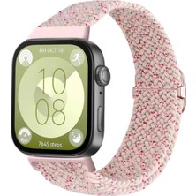 Marsilyan™- Huawei Fit 4  Kordon (Saat Değildir) - Benekli Pudra
