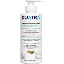 KUATRA Hassas Cilt İçin Kokusuz Yüz Temizleme Jeli 550 ml