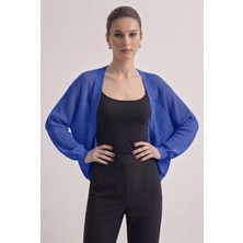 Neden Tekstil Premium Ajurlu İnce Triko Bolero Hırka