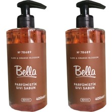 Bella No 78689 Elemi & Orange Blossom Bella Parfümistik Sıvı Sabun 400 Ml 2 Adet