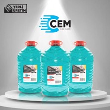 Cem Car Care Yazlık Cam Suyu 5 Lt 3'lü Avantaj Paket