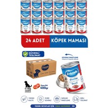 Friends Premium Dana Etli Yetişkin Köpek Konservesi 24X400 gr (Chunk Special)