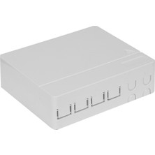 Alfafonet 4 Sc-Sx/lc-Dx Port Fiber Optik Priz Tipi Sonlandırma Kutusu