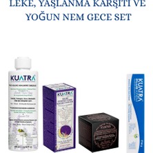 Leke, Yaşlanma Karşıtı ve Yoğun Nem Gece Set Doğal Içerik, Onarıcı Bakım, Yoğun Nem