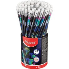 Maped Black Pep's Deepsea Paradise Silgili Kurşun Kalem Hb 851810