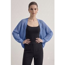 Neden Tekstil Premium Ajurlu İnce Triko Bolero Hırka