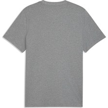 Puma Erkek Gri Puma Bmw Mms Ess Logo Tee Gri Erkek T-Shirt & Polo