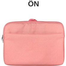 Ümit Çanta Cennec Yatay Laptop Çantası Pembe 4262