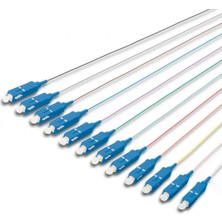 Digitus Dıgıtus DK-29221-02 Dıgıtus Fo Pigtail Set 12 Pcs, Sc,sm Os2 09/125 U Loose Buffer Color Code Dın Iec 304, 2 M