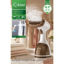 Kiwi KSI-650 Portatif Buharlı Kırışık Giderici | 1200 Watt & 18 G/dk Buhar & 260 ml Tank & 45 Sn Isınma
