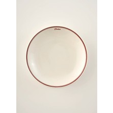 Bella Maison Bonheur Porselen Salata Kasesi Bordo (30 Cm)