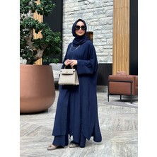 Sevanna Venedik Yırtmaç Detaylıtunik & Pantolon Takım