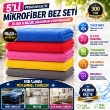 Mis Gibi Misgibi Mikrofiber Temizlik Bezi Iz Bırakmayan Çok Amaçlı
