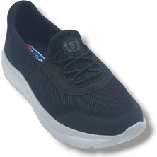 Black Sea 626-26 Anorak Anatomik Taban Kadın Sneaker Siyah Beyaz