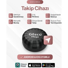 Cash Dukkan Gözcü Mega Takip Cihazı (Sım Kart Gerektirmez, IP68)