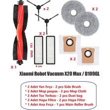 Lin Grup Xiaomi Robot Vacuum X20 Max X20 Pro D109GL Yedek Parça