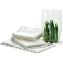 ŞEYLİŞEYLER Şeylişeyler - 20X25 cm Vakum Torbası 90 Mikron Gıda Saklama Poşeti - 1 kg Paket