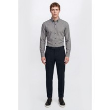 Altınyıldız Classics 360 Her Yöne Esneyen Pamuklu Slim Fit Dar Kesim Beli Bağlamalı Yan Cepli Casual Pantolon