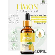 Gommy Goomy Limon Uçucu Yağı 10 ml %100 Saf ve Doğal Lemon Essential Oil