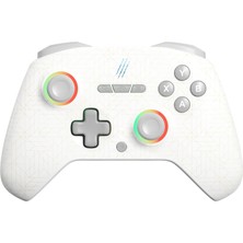 Claw's Tactical Mortal 2.4 Ghz/bt Çift Kablosuz Mod - Chromatic Rgb - Makro - Silikon Switch - Hall 3D - Titreşimli - Turbo Modu - 18 Tuşlu Gamepad