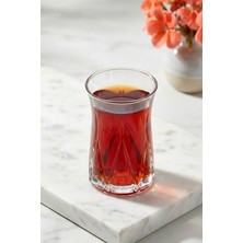 Lav Zoey Cam Çay Bardağı 6 Kişilik 165 ml