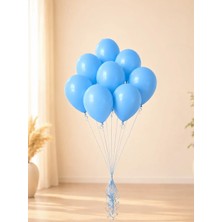 Açık Mavi Lateks Mini Balon 5 Inc 12 cm 100'LÜ