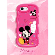 HONTINGA iPhone 6s Plus Uyumlu Kılıf Düşüme Önleyici Basitlik Anti Düşme Kamera Koruyucu Basit Kırmızı Yumuşak Silikon Couple Telefon Kılıfı Çizgi Film Desen K9-0268
