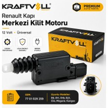 Asyaink Renault (9-19-21) Merkezi Kapı Kilit Motoru Kraftvoll