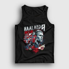 Presmono Unisex Siyah Nor Haaland Erling Futbol Atlet