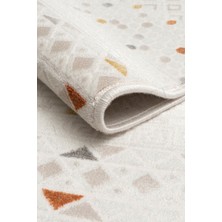 Ecosia %100 Akrilik Renkli Multı Yumuşak Modern Halı Salon Mutfak Antre Yolluk Oturma Odası Halısı L124