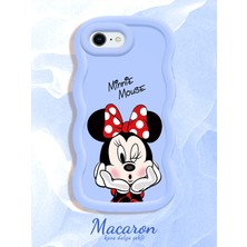 HONTINGA iPhone 6s Plus Uyumlu Kılıf Düşüme Önleyici Basitlik Anti Düşme Kamera Koruyucu Basit Mavi Yumuşak Silikon Couple Telefon Kılıfı Çizgi Film Desen K9-0267