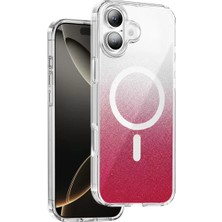 Sh Onegif Apple Iphone 16 Sora Simli Magsafe Kapak - Kırmızı Najmaddin