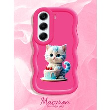 HONTINGA Tecno Camon 40 Uyumlu Kılıf Düşüme Önleyici Basitlik Anti Düşme Kamera Koruyucu Basit Kırmızı Yumuşak Silikon Couple Telefon Kılıfı Kedi Desen K9-0265