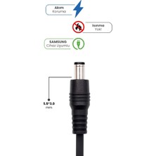 Veraura Lifestyle 19V 4.74A 5.5 * 3.0mm 90W Samsung Için Laptop Adaptör