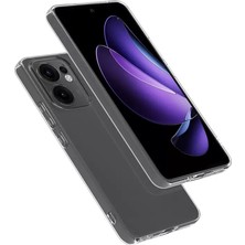 Gpack Oppo A6T Kılıf Silikon Şeffaf + Ekran Koruyucu