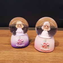 Veraura Lifestyle Küçük Boy Işıklı Kar Küresi Prenses Figürlü